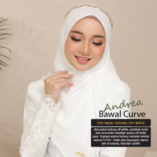 ANDREA Bawal Bride [45"] - Elegent Blue Grey - Image 3