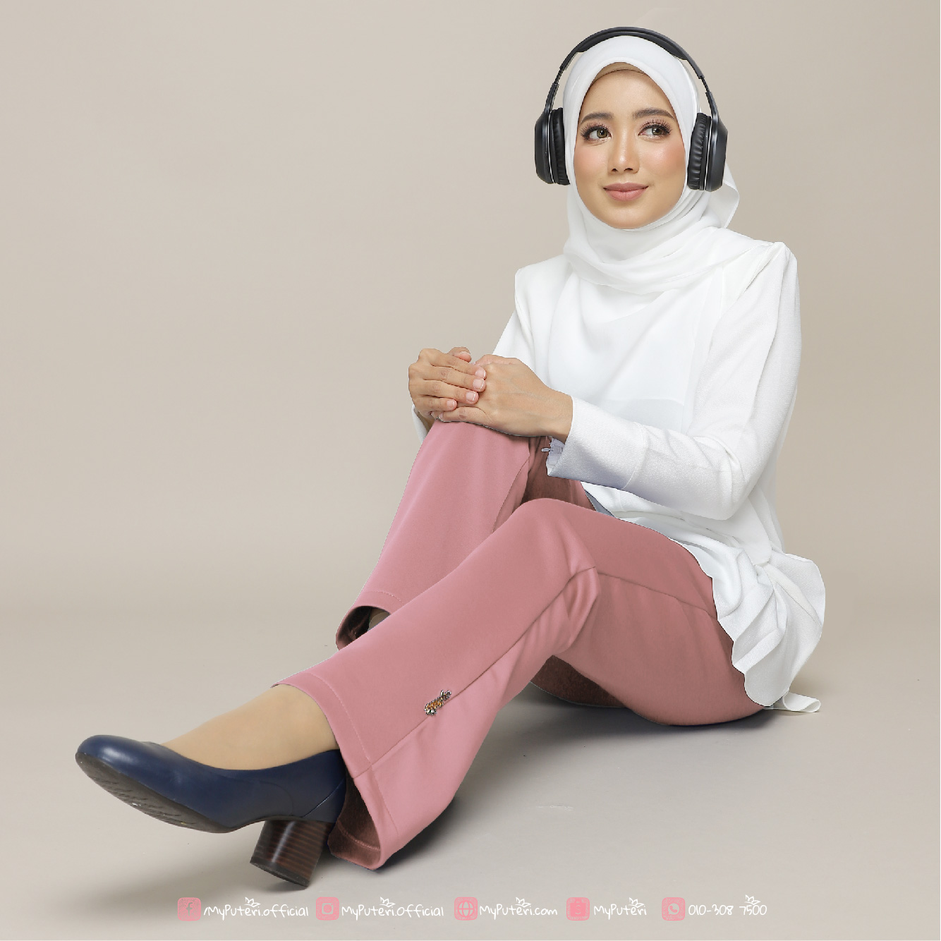 LEONA Pants โ Pink Pastel