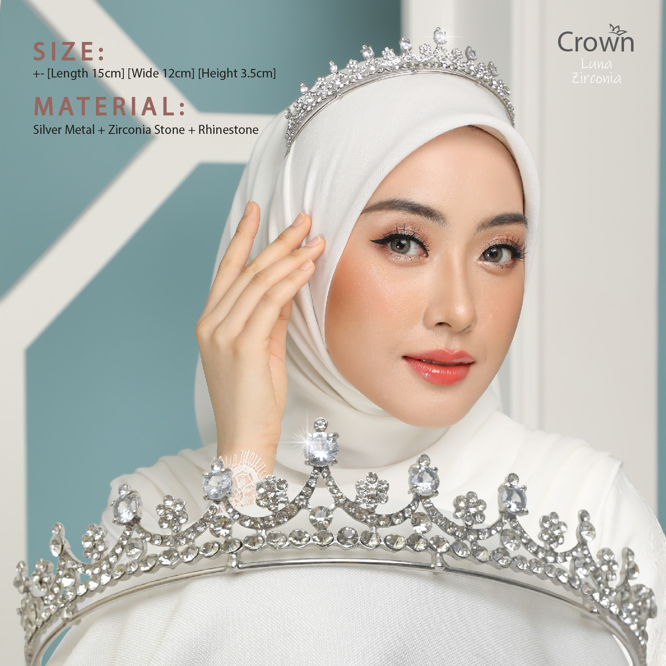 CROWN Bride - Luna Zirconia