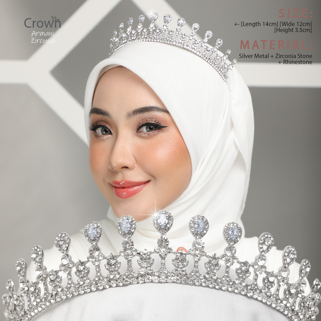CROWN Bride - Armani Zirconia
