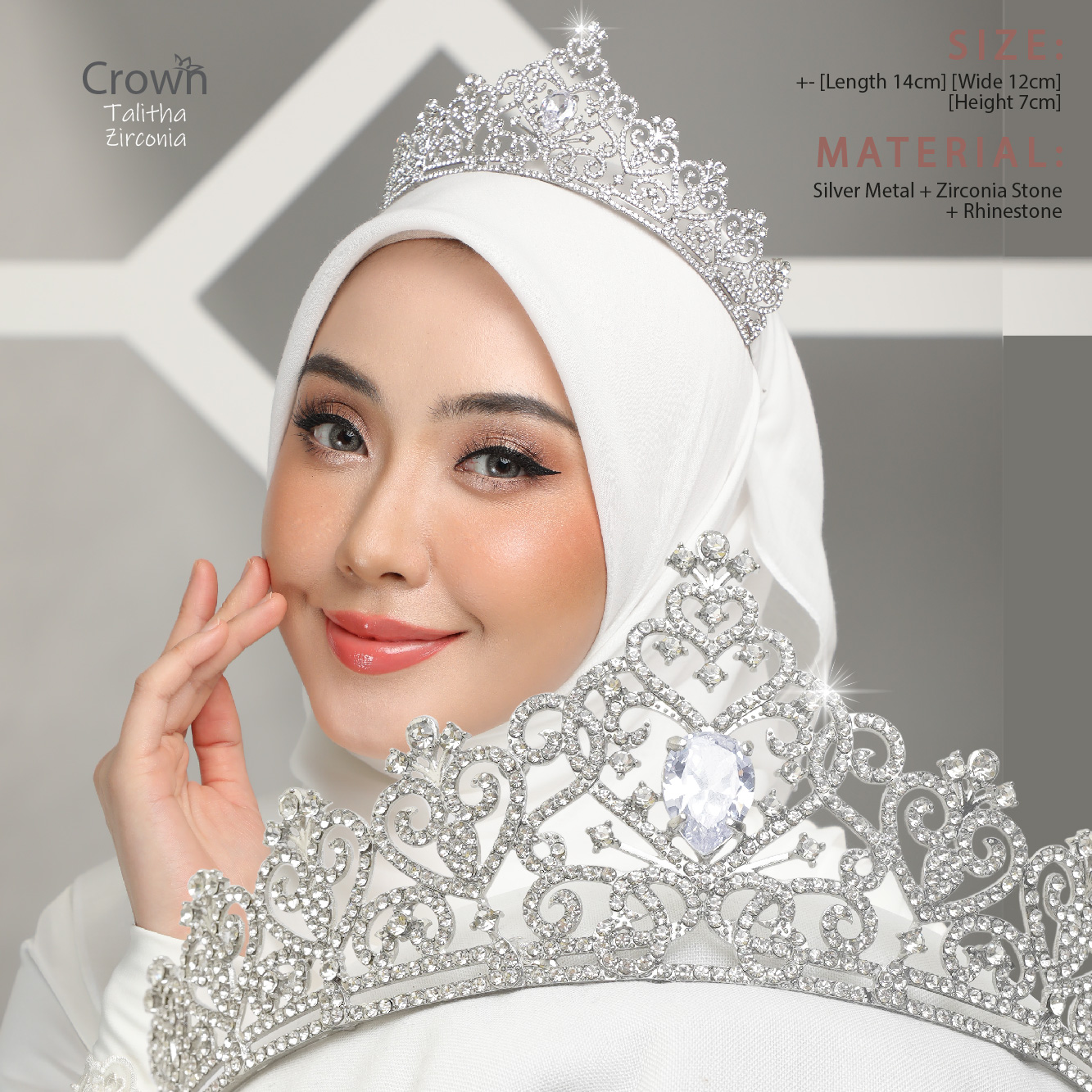 CROWN Bride - Talitha Zirconia