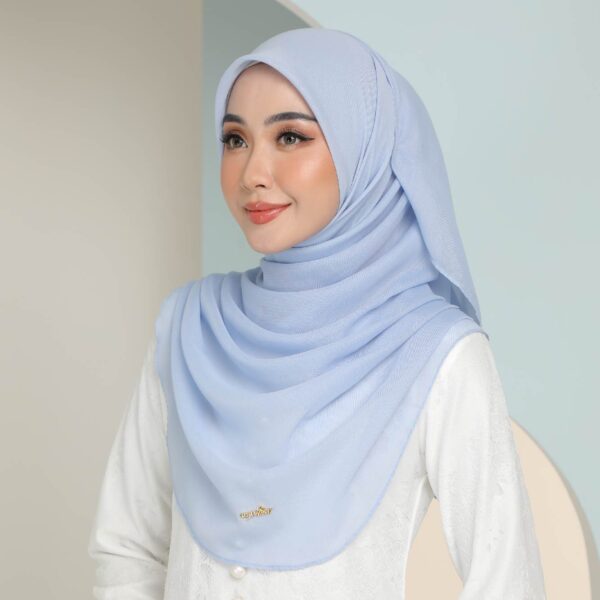 RANIA Bawal Voile Bride [45"] - Blue Ice