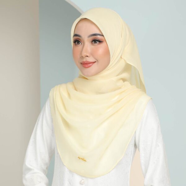 RANIA Bawal Voile Bride [45"] - Soft Yellow