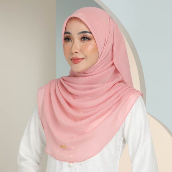 RANIA Bawal Voile Bride [45"] - Pink Rosegold