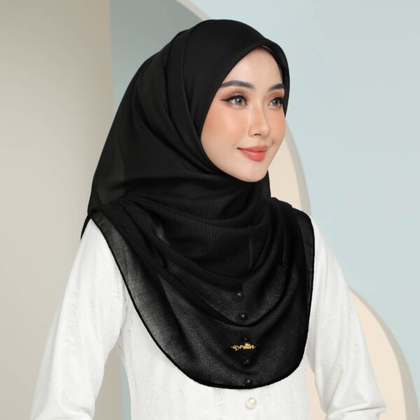 RANIA Bawal Voile Bride [45"] - Black