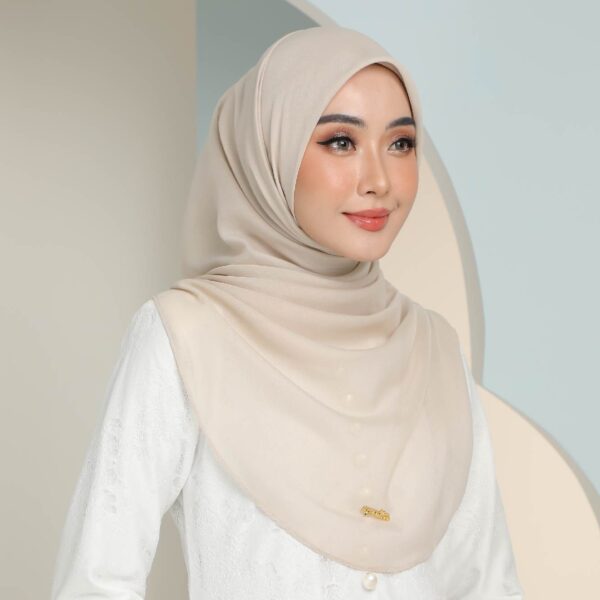 RANIA Bawal Voile Bride [45"] - Champagne