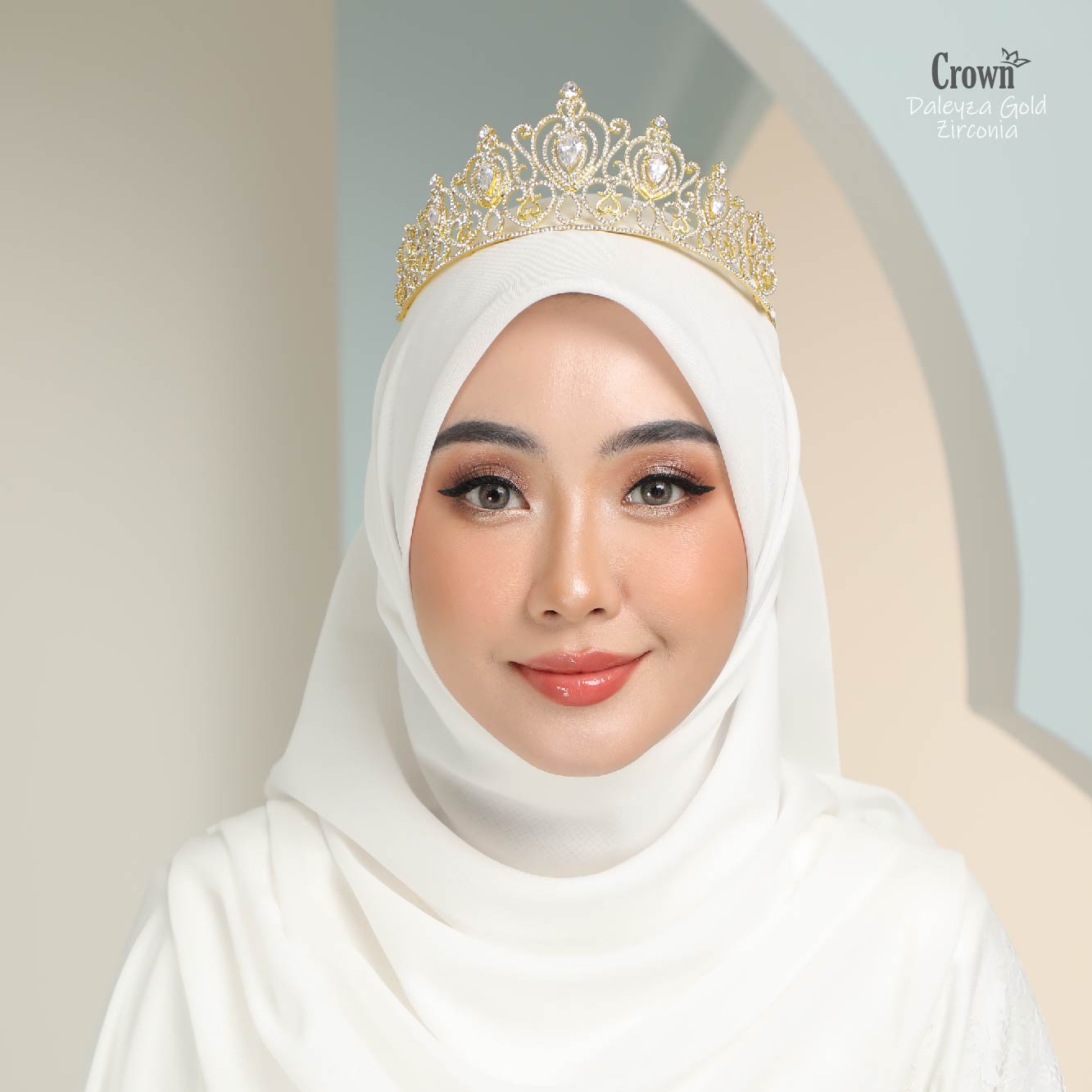 CROWN Bride - Daleyza Gold Zirconia - Image 11