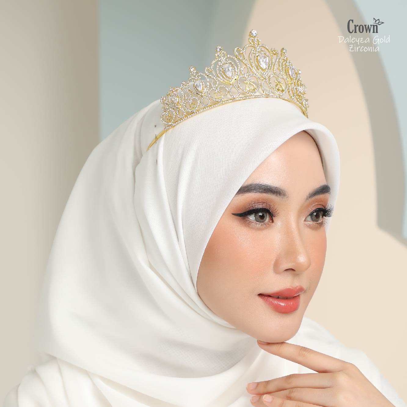 CROWN Bride - Daleyza Gold Zirconia - Image 2
