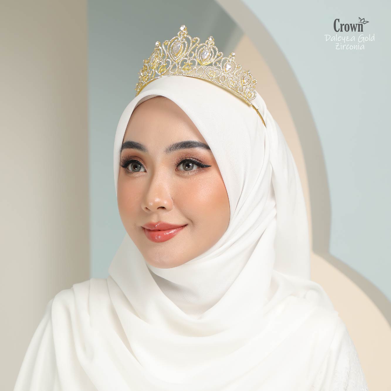 CROWN Bride - Daleyza Gold Zirconia - Image 9