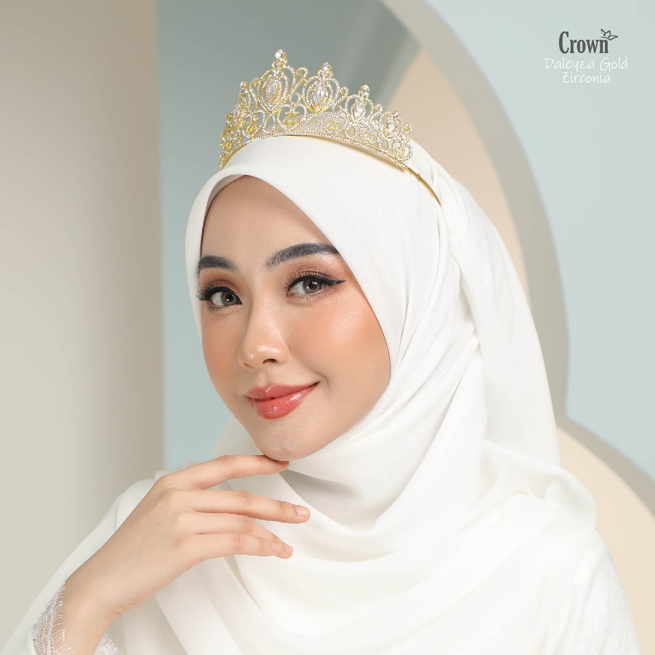 CROWN Bride - Daleyza Gold Zirconia - Image 7