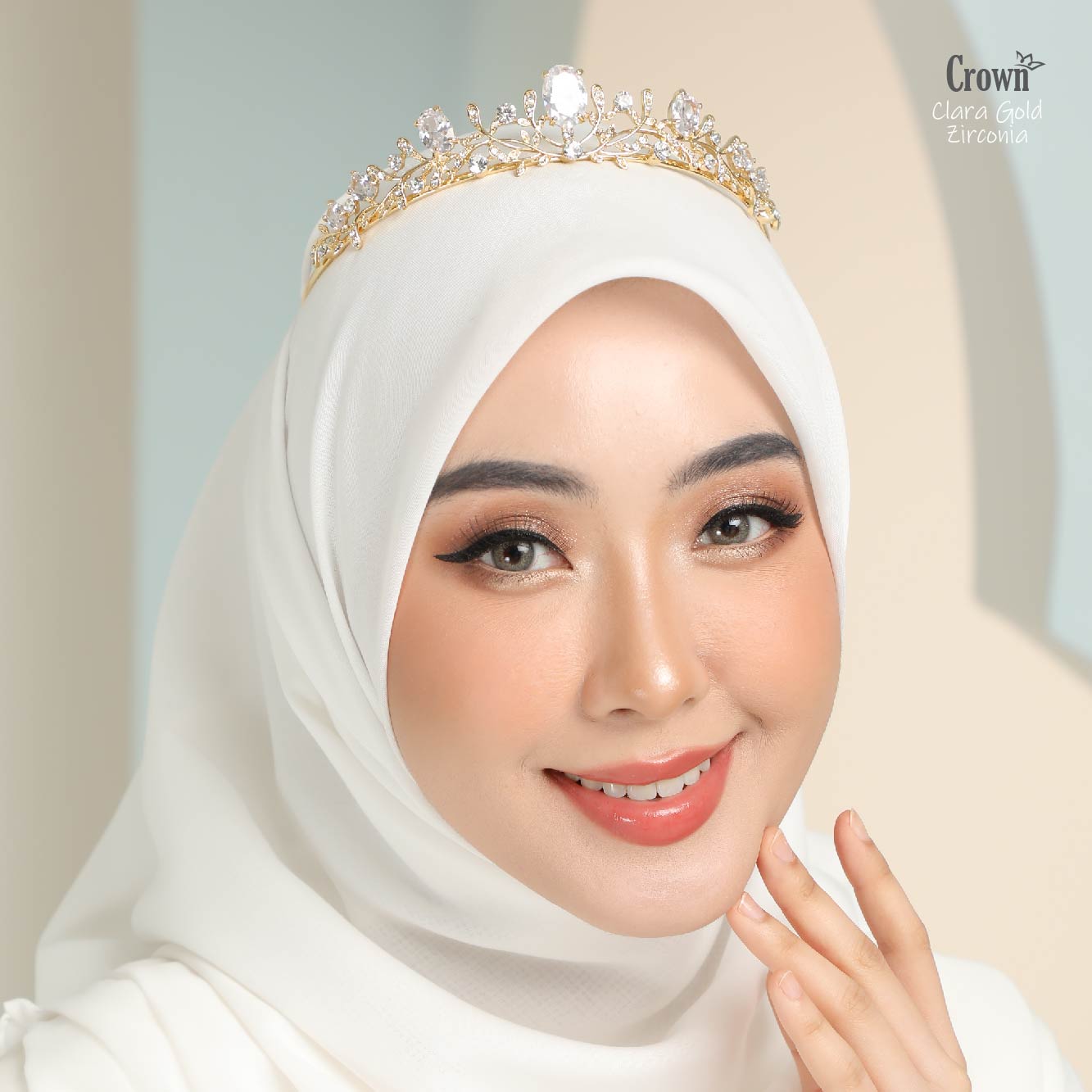 CROWN Bride - Clara Gold Zirconia - Image 2