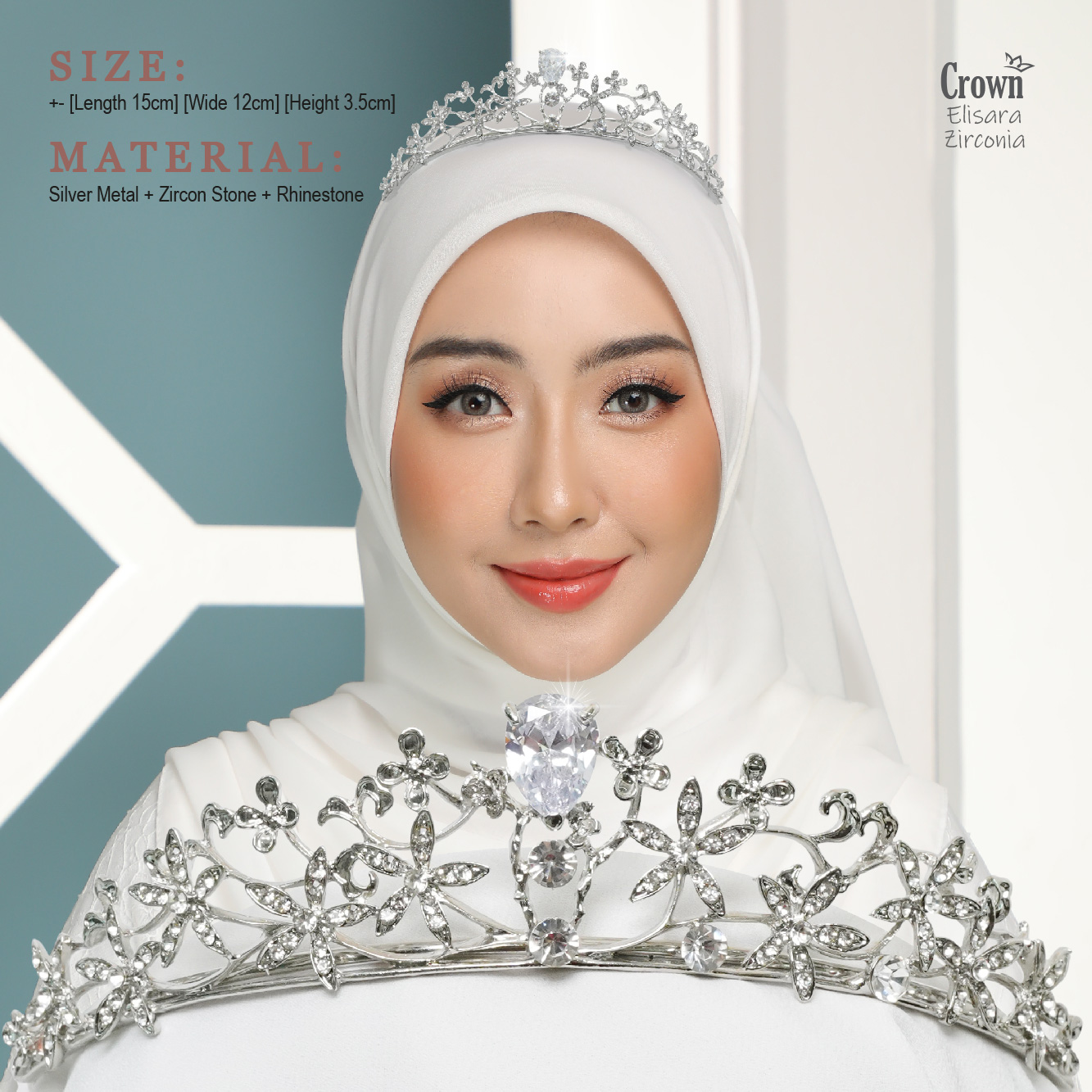 CROWN Bride - Elisara Zirconia